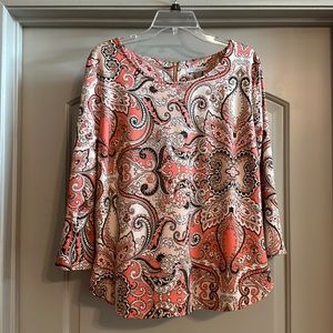 ROZ & ALI BLOUSE | NWOT